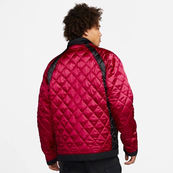 NWT Jordan Flight Heritage Reversible Jacket Black/Red SZ M - Picture 3 of 8